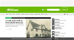 Desktop Screenshot of godalmingmessenger.com