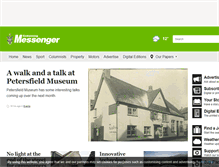 Tablet Screenshot of godalmingmessenger.com